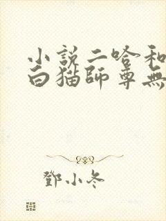 小说二哈和他的白猫师尊无弹窗封面