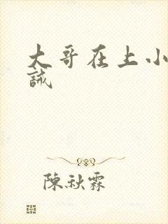 大哥在上小说训诫封面