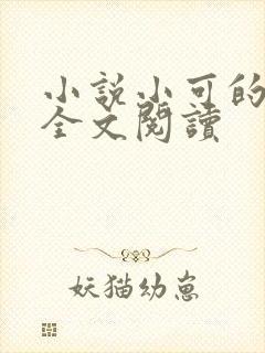 小说小可的奶水全文阅读