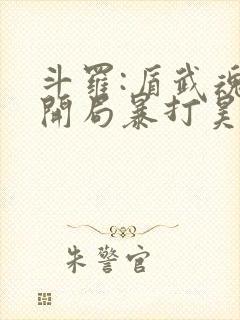 斗罗:盾武魂,开局暴打昊天锤