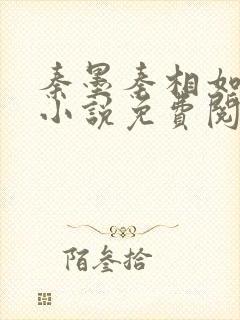 秦墨秦相如穿越小说免费阅读