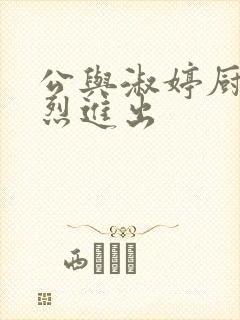 公与淑婷厨房猛烈进出