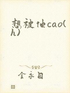 想被他cao(h)