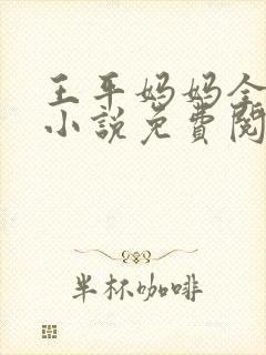 王平妈妈全红的小说免费阅读