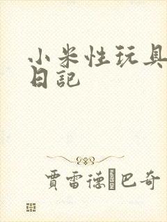 小米性玩具羞辱日记封面