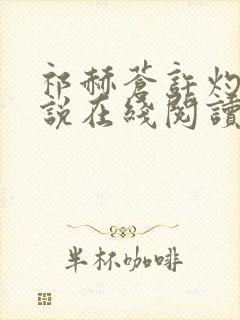 祁赫苍许灼华小说在线阅读封面