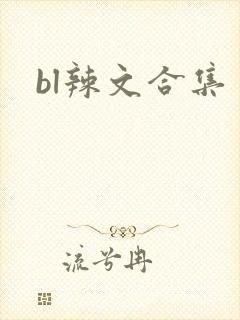 bl辣文合集封面