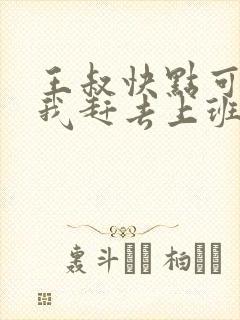 王叔快点可以吗我赶去上班