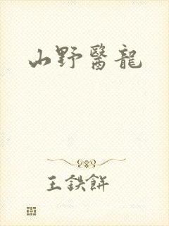 山野医龙封面