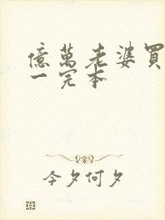 亿万老婆买一送一完本