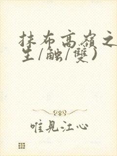 抹布高岭之花(生/触/双)