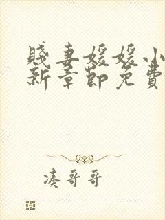 贱妻媛媛小说最新章节免费阅读