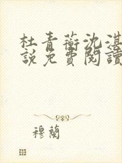杜青蘅沈湛的小说免费阅读无弹窗
