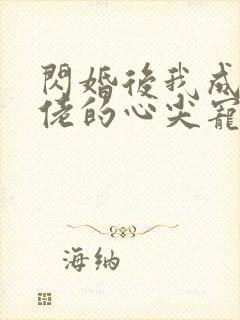 闪婚后我成了大佬的心尖宠