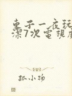 东子一夜玩弄白洁7次电视剧封面