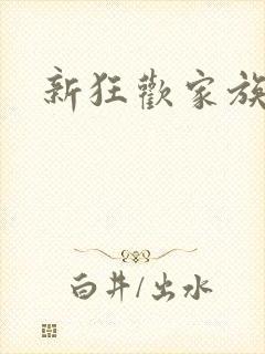 新狂欢家族小说封面