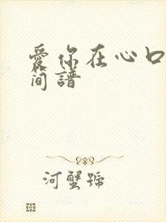 爱你在心口难开简谱