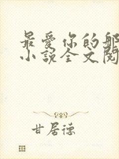 最爱你的那十年小说全文阅读免费封面