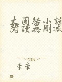 大团结小说在线阅读无删减