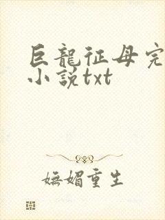 巨龙征母完结版小说txt