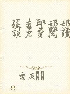 张爽邱奶奶的小说免费阅读全文