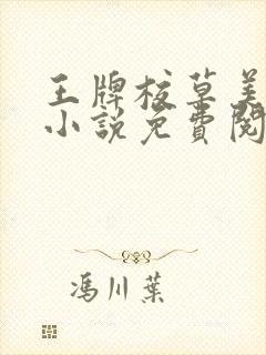 王牌校草美男团小说免费阅读
