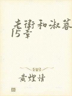 老卫和淑蓉8到15章