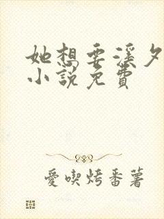 她想要溪夕汐的小说免费