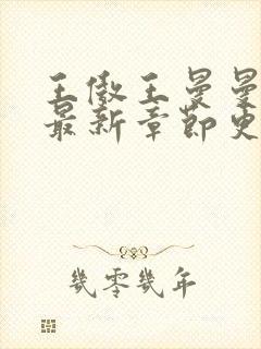 王傲王曼曼小说最新章节更新