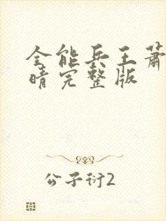 全能兵王萧晨苏晴完整版