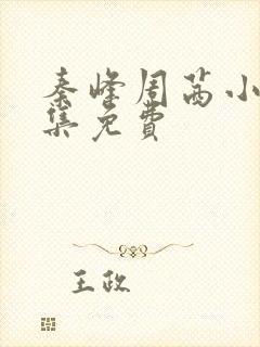秦峰周茜小说全集免费封面