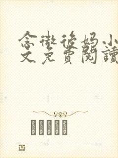 念微后妈小说全文免费阅读