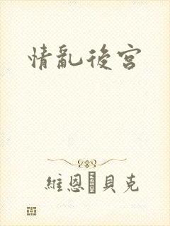 情乱后宫封面