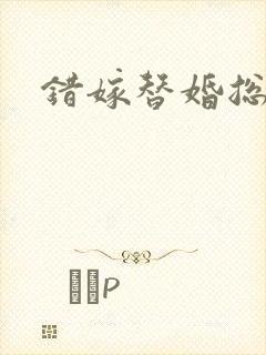 错嫁替婚总裁