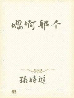 嗯啊那个
