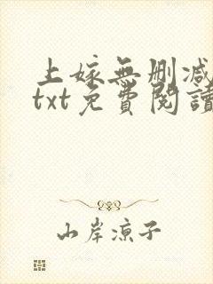 上嫁无删减全文txt免费阅读封面