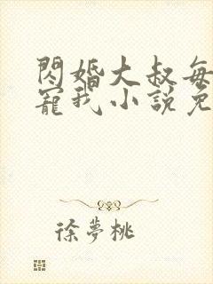 闪婚大叔每天狂宠我小说免费阅读