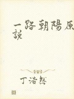 一路朝阳原著小说