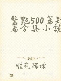 惊艳500篇短篇合集小说阅读免费封面