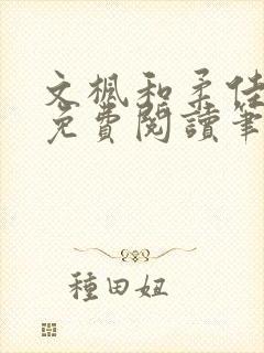 文枫和柔佳全文免费阅读笔趣阁封面
