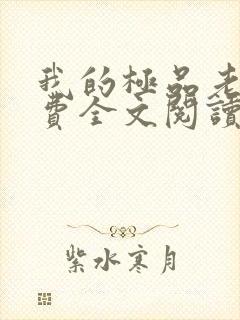 我的极品老婆免费全文阅读