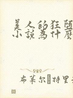 美人的狂堕遭遇小说为什么封面