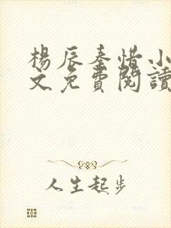 杨辰秦惜小说全文免费阅读无弹窗