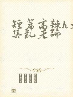 短篇高辣h文合集乱老师封面