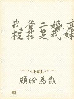 我爸二婚,高冷校花是我妹连续剧