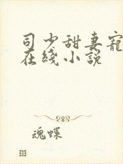 司少甜妻宠定了在线小说