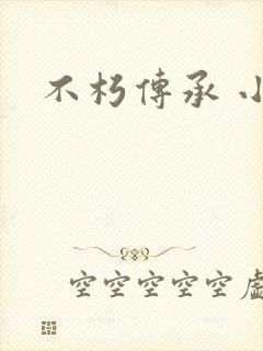 不朽传承 小说