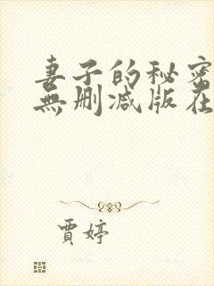 妻子的秘密日剧无删减版在线观看