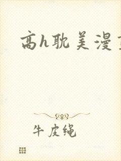 高h耽美漫画