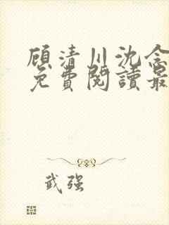 顾清川沈念小说免费阅读最新章节